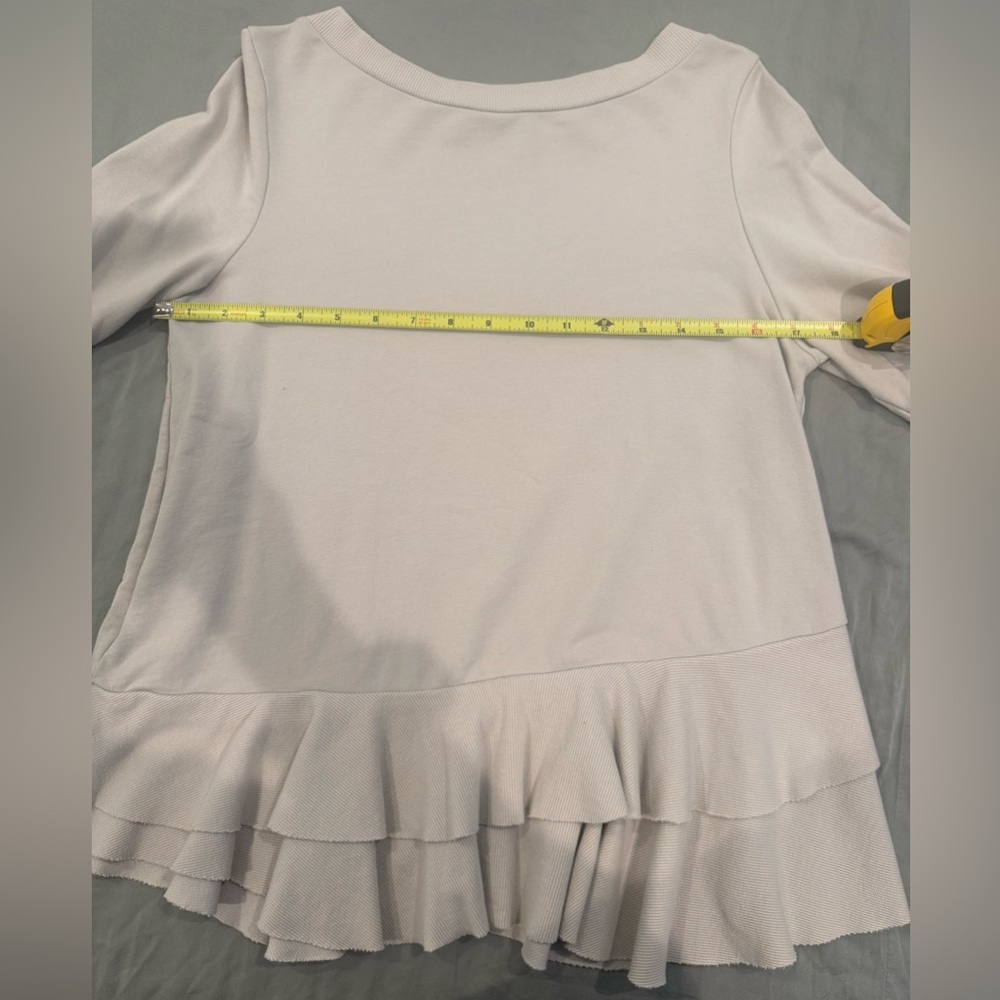 Altar’d State Dramatic Bell Sleeve Ruffle Top - Picture 5 of 6
